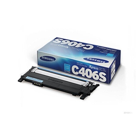 Samsung CLP-360 (CLT-C406/ELS) C Toner - ST984A Original - Cyan 1000 sider