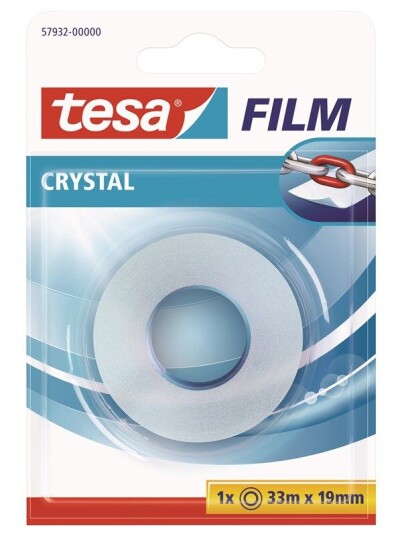 tesa film tape 33m x 19mm Crystal Transparent