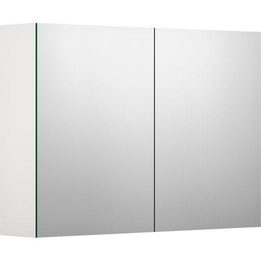 Gustavsberg Graphic Base speilskap 80x55 cm, hvit