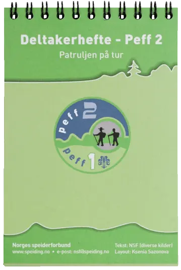 Peffkurs 2 deltakerhefte NSF Peffkurs 2 Deltakerhefte