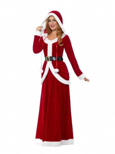 Smi Deluxe Ms julenisse kostyme dame