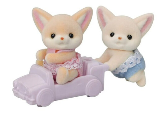 Sylvanian Families Fennekrev Tvillingfigurer 5 deler - 3+ år