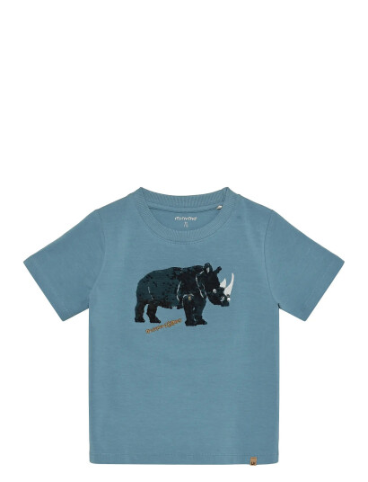 Minymo T Shirt Ss Blue 116