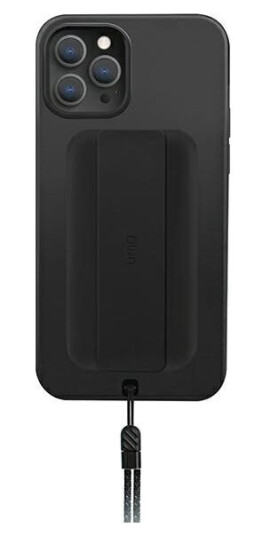 Uniq Uniq-Deksel Heldro Iphone 12 Pro Max 6,7 Tommer Svart / Midnattssvart Antimikrobiell
