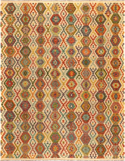 Orientalsk kelimteppe 392 x 308 cm Størrelse: 392 x 308 cm