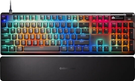SteelSeries Apex Pro Gen 3 Gaming Tastatur med Justerbare HyperMagnetic Brytere - Sort SteelSeries Apex Pro Gen 3 Gaming Tastatur med Justerbare HyperMagnetic Brytere - Sort