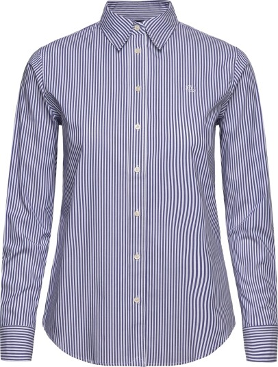 Lauren Ralph Lauren Classic Fit Striped Cotton Shirt Multi/patterned S