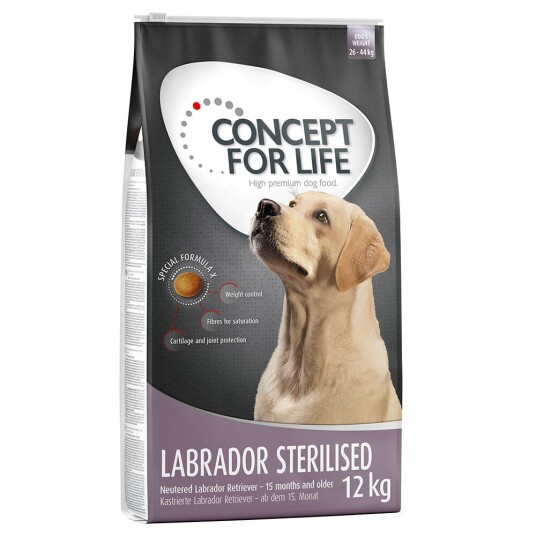 Concept For Life Labrador Sterilised 2 X 12 kg
