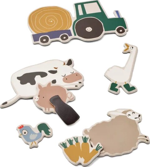 Liewood Vento Farmlife-Magneter Farmlife / Sandy