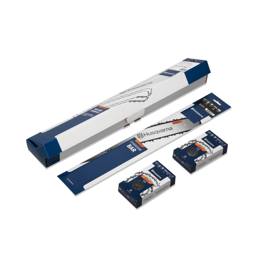 Husqvarna 1 x X Force 3/8"/1.5mm HLM / 2 x X CUT C85 3/8" 1.5mm Bar