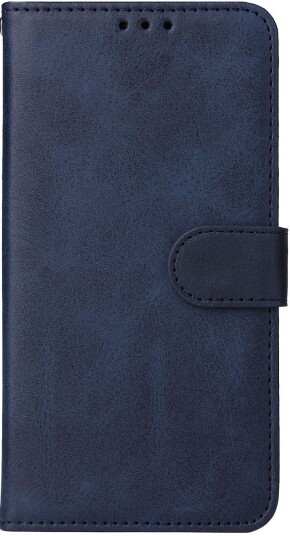 EIDERWOOD iPhone 17 Kunstskinn Flip Deksel med Lommebok &  Stropp – Blå