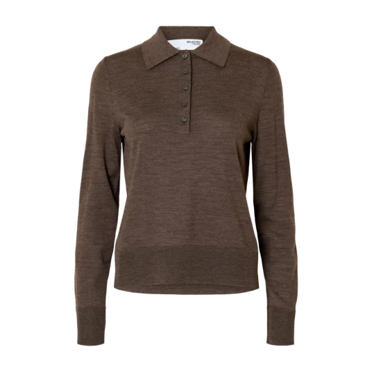 Selected Femme Dame Topper Brun M