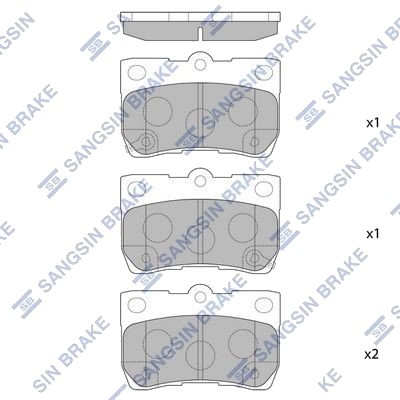 Hi Q SP2083 Bremseklosser