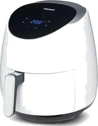 Medion LIFE E30 XL Airfryer - 5L, 2000W, 8 programmer - Svart/Hvit Medion LIFE E30 XL Airfryer - 5L, 2000W, 8 programmer - Svart/Hvit