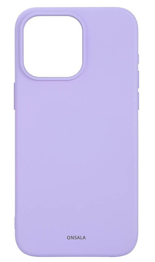Onsala MagSafe Silikon Deksel Lilla for iPhone 15 Pro Max