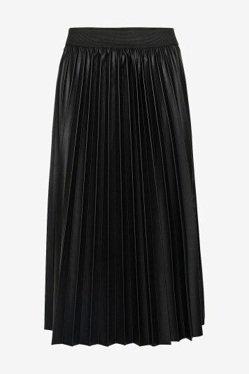 Cream - Skjørt crPoppi Plissé Skirt - Svart