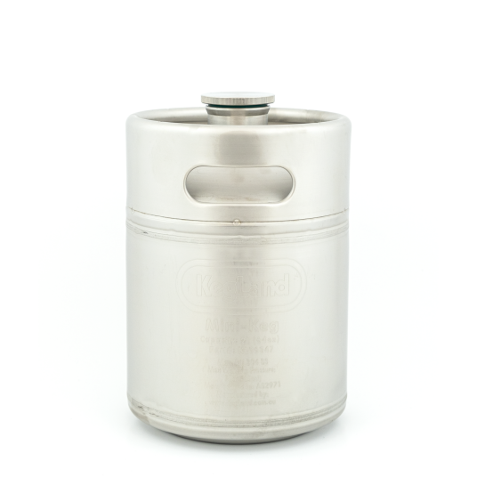 Mini Keg 2 liter - Blank growler med 2 liter kapasitet