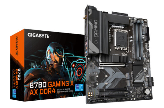 GIGABYTE B760 GAMING X AX DDR4 - Intel B760 - Intel LGA1700 socket - DDR4 RAM - ATX