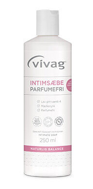 Vivag Intimsæbe Parfumefri 250 ml Vivag Intimsæbe Parfumefri 250 ml