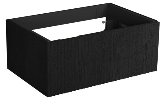 Vikingbad MIE Demi Bølge Servantskap Svart eik / 80cm