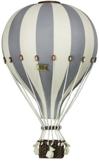 Super Balloon Luftballong L Grå