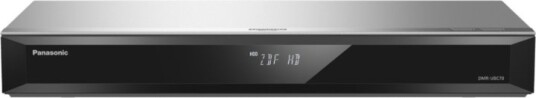 Panasonic DMR-UBC70EGS 4K UHD-uppskalande Blu-ray-spelare och 500 GB HD-set-top-box, silver Panasonic DMR-UBC70EGS 4K UHD-uppskalande Blu-ray-spelare och 500 GB HD-set-top-box, silver