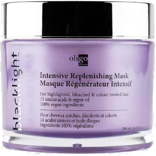 Oligo Blacklight Styling & Care Intensive Repleneshing mask 200 ml