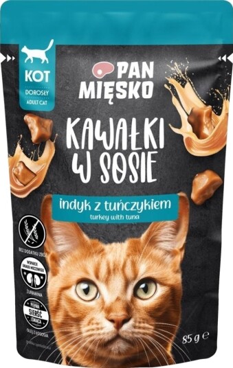 Pan Mięsko Kalkun Tunfisk I Saus 85 G