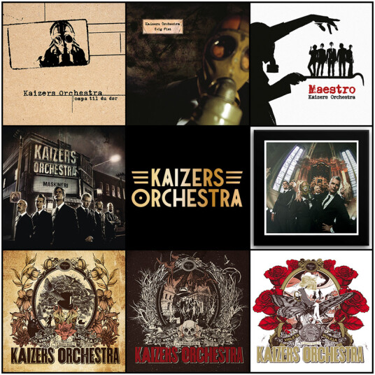 7 Album + Signert Bilde i Ramme