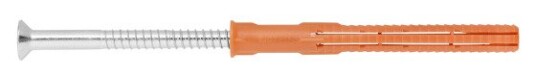 Sormat SDF-S Fasadeplugg FZB, forsenket 10x100, T40, 4-pakning, Innfesting