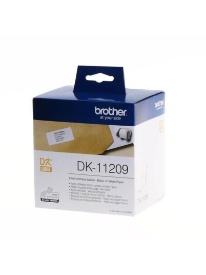 Brother DK-11209 - Black on white Brother DK-11209 - Black on white