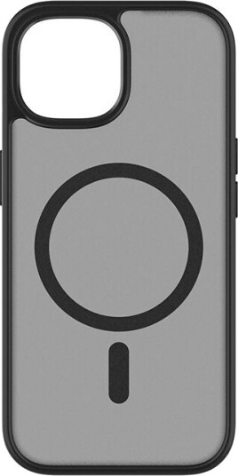 Frosted TPU-deksel iPhone 17e/16e/15/14/13 Magsafe Svart