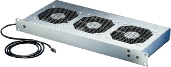 Schroff 19" Viftebrett 1U 3 Vifter 24V Temp 24 V 10713099 10713099