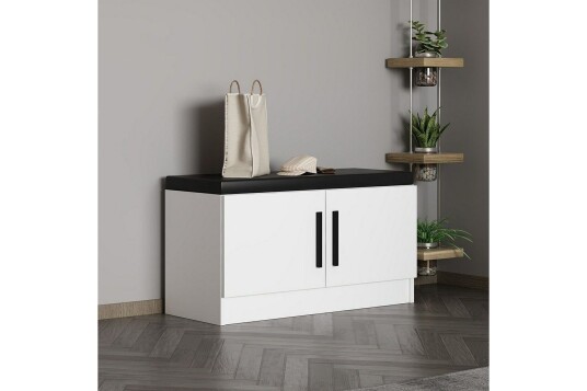Hew Garderobeskap 90x35 cm Hvit