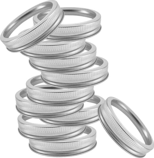 Kegland Haul Mason lokk-ring 12stk Skruringer til Mason Jar