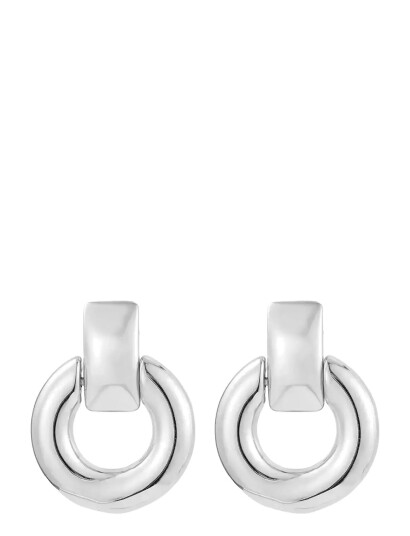 BUD TO ROSE Studio Earring Gold Silver One Size BUD TO ROSE Studio Earring Gold Silver One Size
