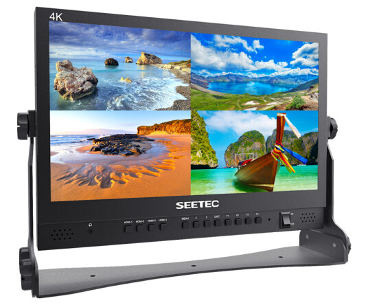 Seetec ATEM 15,6 Monitor 15,6" med 4 HDMI inn og 4 HDMI loop ut Seetec ATEM 15,6 Monitor 15,6" med 4 HDMI inn og 4 HDMI loop ut