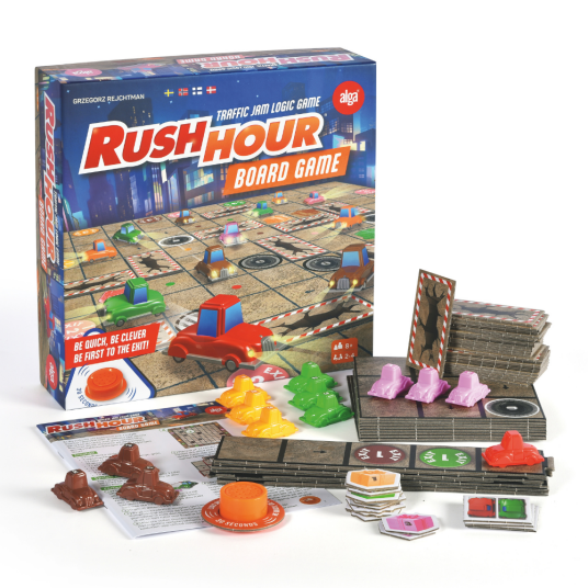 Alga Rush Hour Strategisk Brettspill for Barn fra 8 År Alga Rush Hour Strategisk Brettspill for Barn fra 8 År