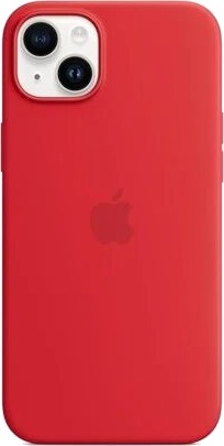 Apple iPhone 14 Plus Silicone Case with MagSafe - (PRODUCT)RED