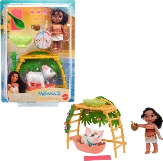 Disney Vaiana 2 Dukke Med Simea Og Pua 3+ år
