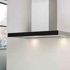Eico Lucca P 60 EM ECO 600 mm. Rustfritt stål/Sort Glass
