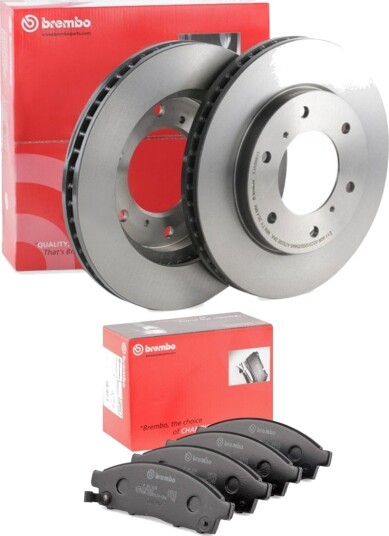 BREMBO BRB3405N0484 Bremseskiver og -klosser BREMBO BRB3405N0484 Bremseskiver og -klosser