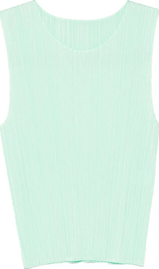 Issey Miyake Dame Topper Grønn L,