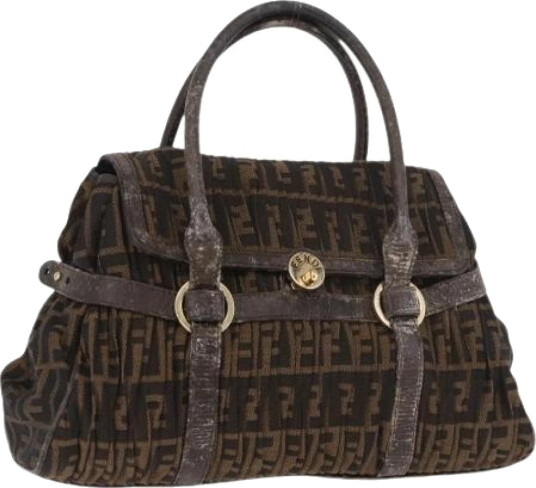 Fendi Vintage Dame Brun