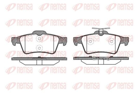 Bremseklosser REMSA 0842.20 Bremseklosser REMSA 0842.20