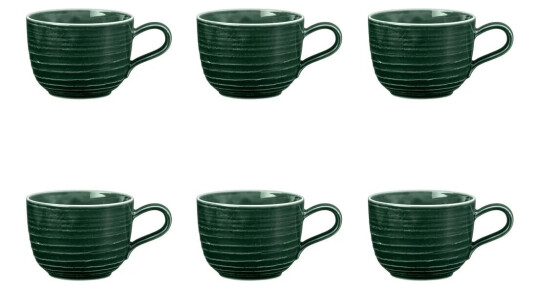 Seltmann Weiden Terra kopp 20 cl 6-pakning Moss Green Seltmann Weiden Terra kopp 20 cl 6-pakning Moss Green