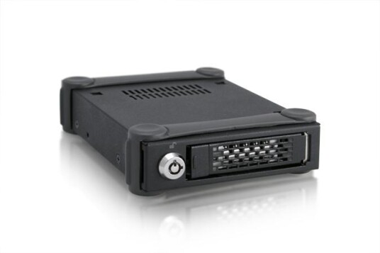 ICY DOCK ToughArmor 2,5" SATA HDD & SSD Kabinet med USB 3.0 - Matt Svart