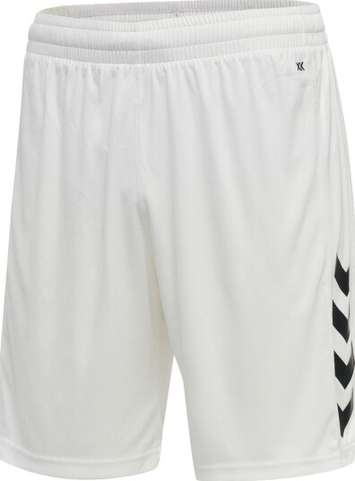 Hummel Fotballshorts Core   Hvit Barn størrelse 176 cm