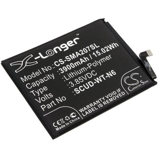 Samsung Galaxy A20s batteri (3900 mAh 3.85 V, Sort)