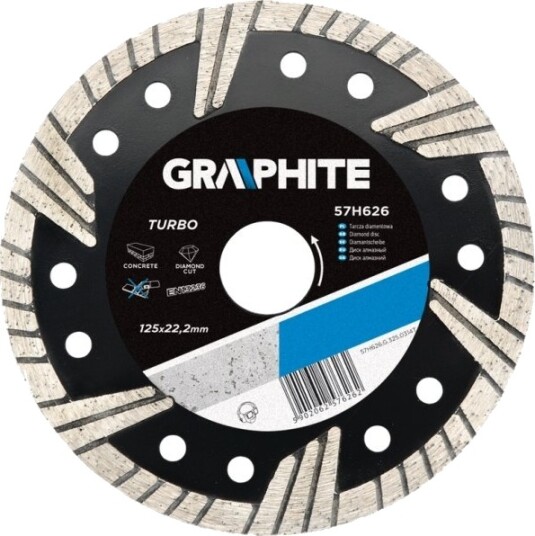 Diamantskive Graphite 57H628, Diameter 180 Mm, Turbo